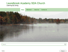 Tablet Screenshot of laurelbrookacademy22.adventistchurchconnect.org