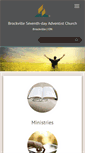 Mobile Screenshot of brockville22.adventistchurchconnect.org