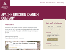 Tablet Screenshot of apache22.adventistchurchconnect.org