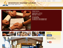 Tablet Screenshot of hendersonhighway22.adventistchurchconnect.org