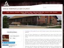 Tablet Screenshot of gracetabernacle22.adventistchurchconnect.org