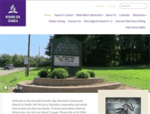 Tablet Screenshot of newark22.adventistchurchconnect.org