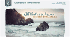 Desktop Screenshot of claremore22.adventistchurchconnect.org
