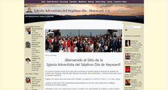 Desktop Screenshot of haywardspanish22.adventistchurchconnect.org