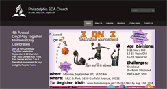 Desktop Screenshot of philadelphia25.adventistchurchconnect.org