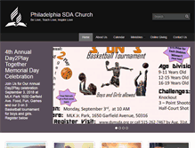 Tablet Screenshot of philadelphia25.adventistchurchconnect.org