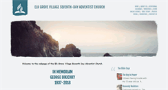 Desktop Screenshot of elkgrovevillage22.adventistchurchconnect.org