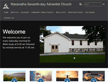 Tablet Screenshot of maranatha23.adventistchurchconnect.org