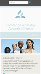 Mobile Screenshot of camden28.adventistchurchconnect.org