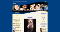Desktop Screenshot of marion22.adventistchurchconnect.org