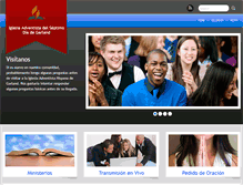 Tablet Screenshot of garlandspanish22.adventistchurchconnect.org