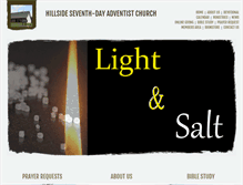 Tablet Screenshot of hillside22.adventistchurchconnect.org