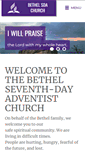 Mobile Screenshot of bethel42.adventistchurchconnect.org