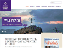 Tablet Screenshot of bethel42.adventistchurchconnect.org