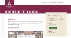 Desktop Screenshot of albuquerquebethesda22.adventistchurchconnect.org