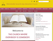 Tablet Screenshot of mitchellville22.adventistchurchconnect.org