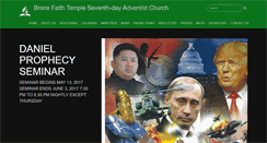 Desktop Screenshot of faithtemple22.adventistchurchconnect.org