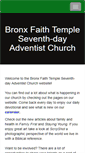 Mobile Screenshot of faithtemple22.adventistchurchconnect.org