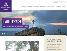 Tablet Screenshot of lenexa22.adventistchurchconnect.org