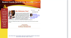 Desktop Screenshot of newtoncounty22.adventistchurchconnect.org
