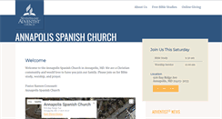 Desktop Screenshot of annapolis23.adventistchurchconnect.org