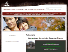 Tablet Screenshot of germantown22.adventistchurchconnect.org