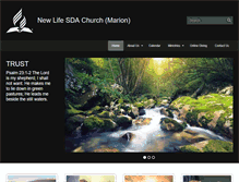 Tablet Screenshot of newlife47.adventistchurchconnect.org