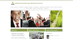 Desktop Screenshot of holland23.adventistchurchconnect.org