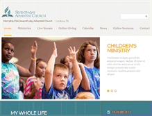 Tablet Screenshot of memphisfirst22.adventistchurchconnect.org