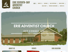 Tablet Screenshot of erie22.adventistchurchconnect.org