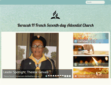 Tablet Screenshot of beracahiifrench22.adventistchurchconnect.org