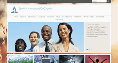 Desktop Screenshot of manhattanspanish22.adventistchurchconnect.org