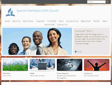 Tablet Screenshot of manhattanspanish22.adventistchurchconnect.org