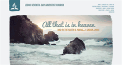 Desktop Screenshot of leduc22.adventistchurchconnect.org