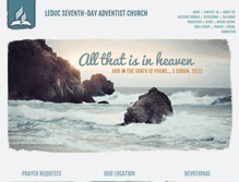 Tablet Screenshot of leduc22.adventistchurchconnect.org
