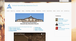 Desktop Screenshot of antioch25.adventistchurchconnect.org