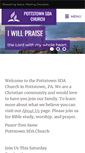 Mobile Screenshot of pottstown22.adventistchurchconnect.org