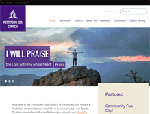 Tablet Screenshot of pottstown22.adventistchurchconnect.org