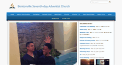 Desktop Screenshot of bentonville22.adventistchurchconnect.org