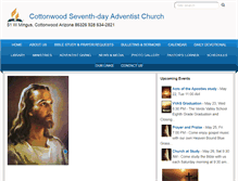 Tablet Screenshot of cottonwood22.adventistchurchconnect.org