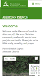 Mobile Screenshot of abercorn22.adventistchurchconnect.org