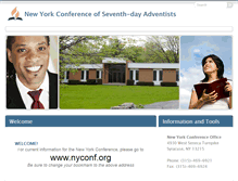 Tablet Screenshot of newyork.adventistchurchconnect.org