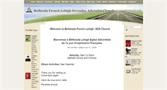 Desktop Screenshot of bethesdafrench25.adventistchurchconnect.org
