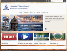 Tablet Screenshot of hinsdalefilipinoamerican22.adventistchurchconnect.org