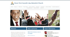 Desktop Screenshot of doverfirst22.adventistchurchconnect.org