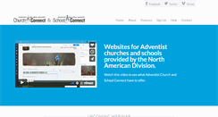 Desktop Screenshot of adventistchurchconnect.com