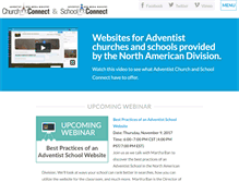 Tablet Screenshot of adventistchurchconnect.com