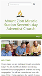 Mobile Screenshot of mountzionmiraclestation22.adventistchurchconnect.org
