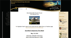 Desktop Screenshot of devonshire22.adventistchurchconnect.org