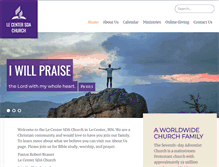 Tablet Screenshot of lecenter22.adventistchurchconnect.org